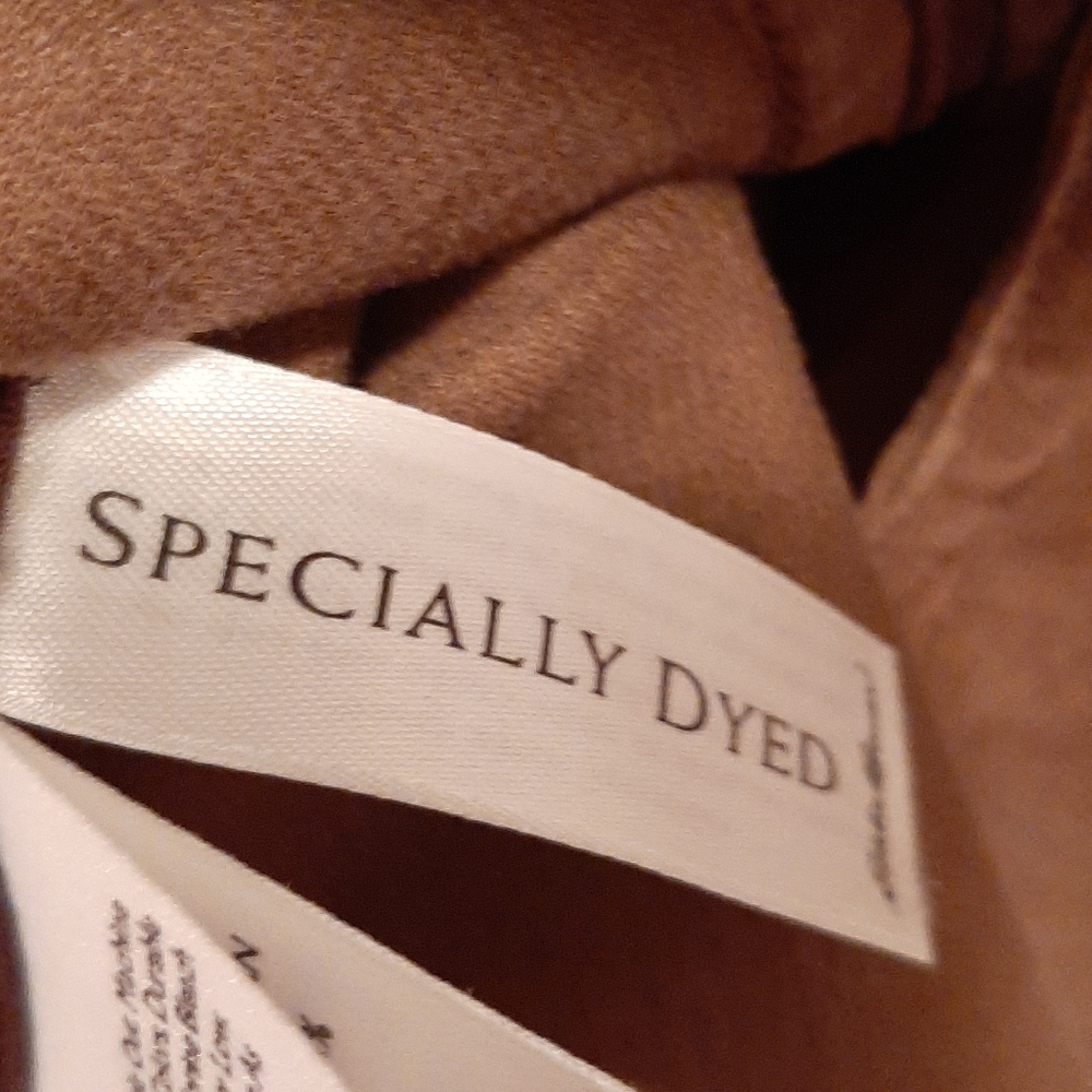 Eddie Bauer Chocolate Brown Fall Autumn Corduroy Blazer Size 12 Petite - Picture 5 of 7